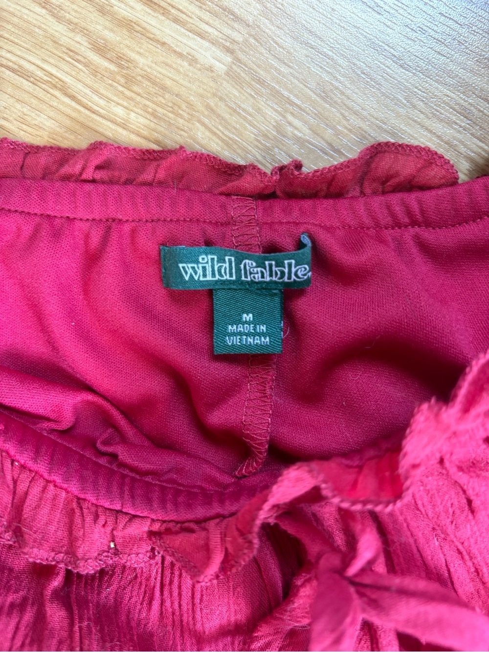Red Skort - Picture 2 of 3